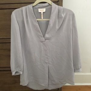 Laundry by Shelli Segal Women’s Gray Blouse Size S